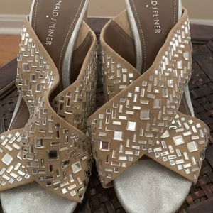 Donald J Pliner Stud Sandal
